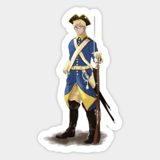 Historic Hetalia Sweden Sticker